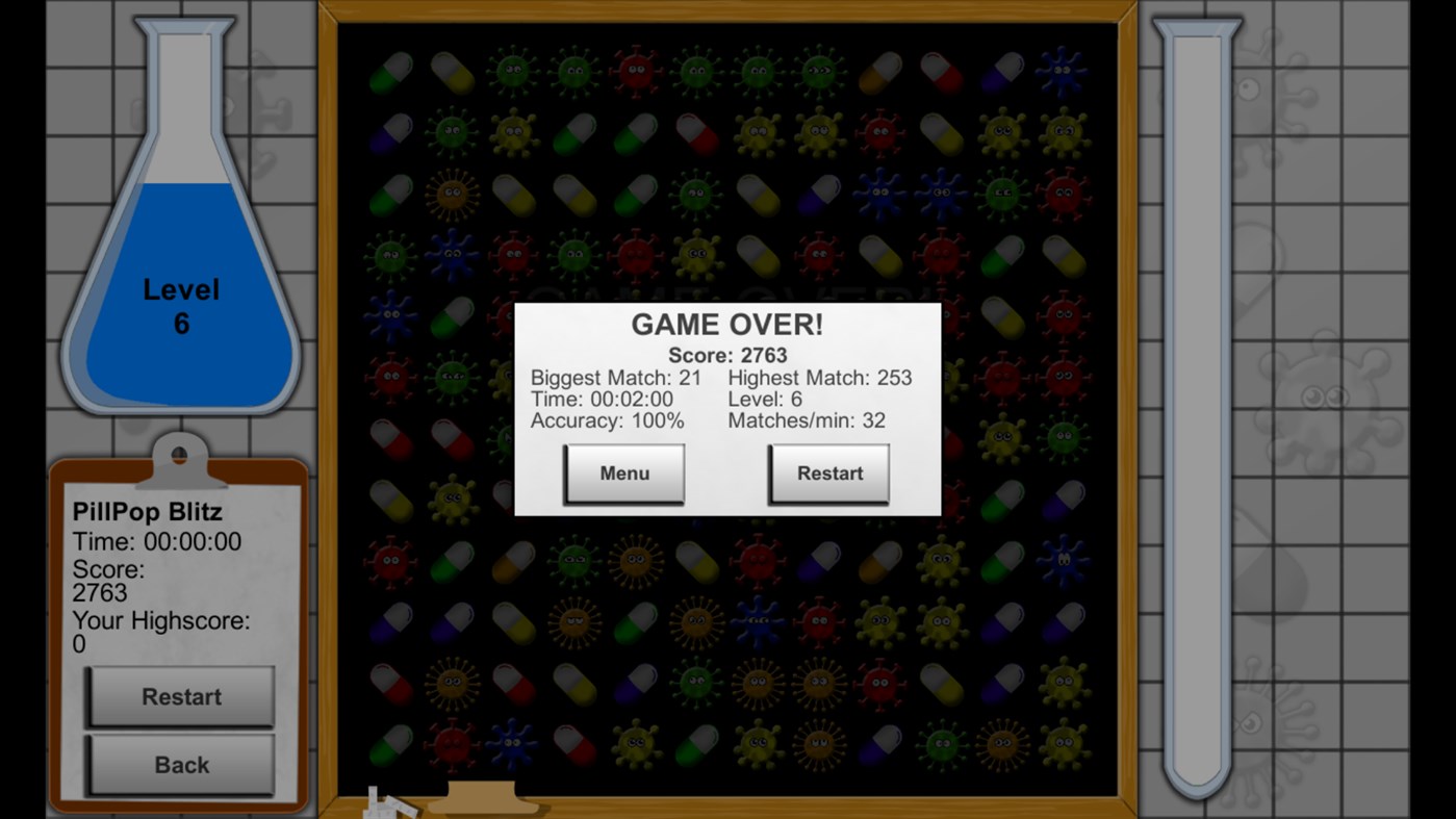 #6. PillPop (Windows) 게시자: DexteR Games