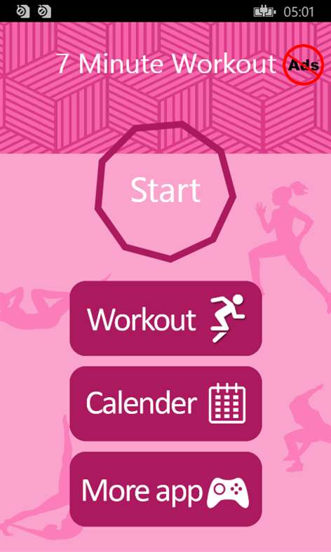 7 Minute Butt Workout : Women's Personal Fitness Screenshots 1