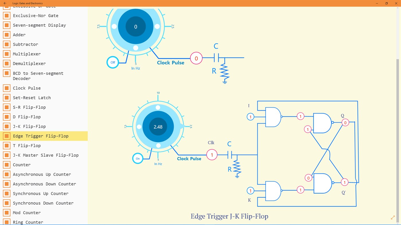 #5. Learn Electronics Simulator (Windows) Podle: Apphub_Cosmos.sp963