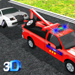 Police Tow Truck Transporter - City Car Lift Duty