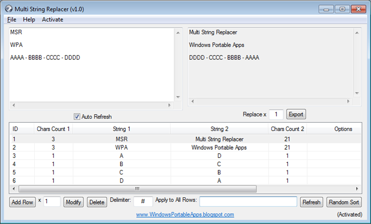 Multi String Replacer (Text Tool) [APPX Installer] - PC - (Windows)