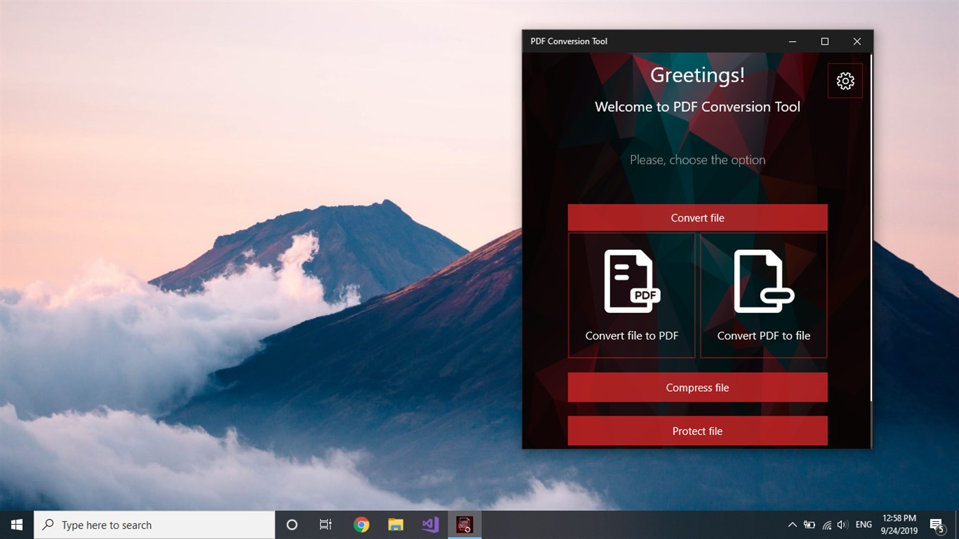 #2. PDF Conversion Tool (Windows) Oleh: Roxy
