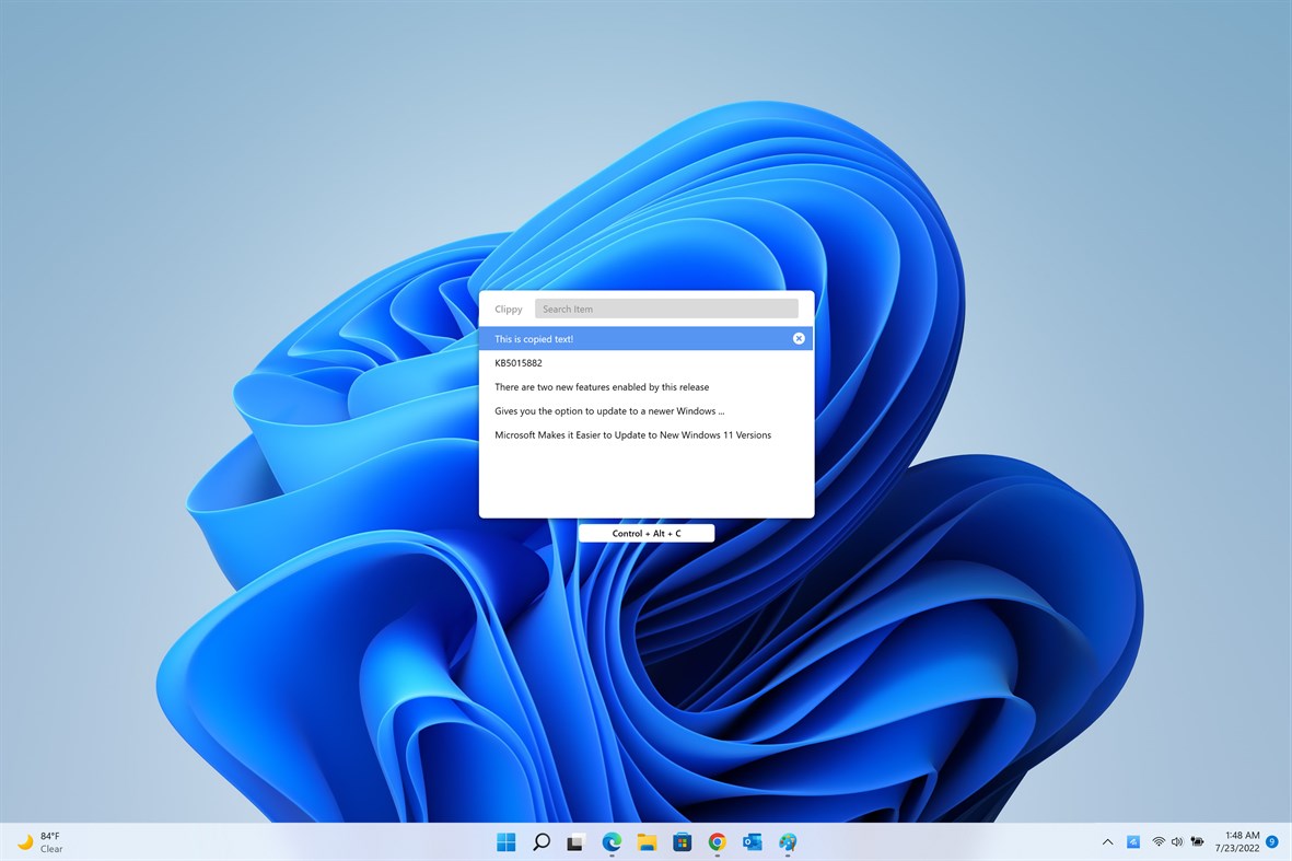 #1. Clipboard History and Manager (Windows) Podle: EvlarSoft LLC