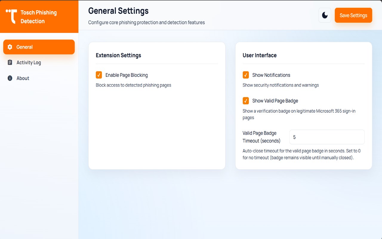 Tosch Phishing Detection