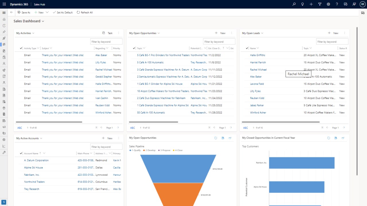 Snapshot 3 of Dynamics 365 Sales Essential Package - 2-Wk Rapid Implementation