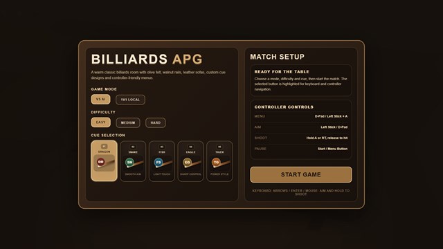 Billiards APG screenshot 2
