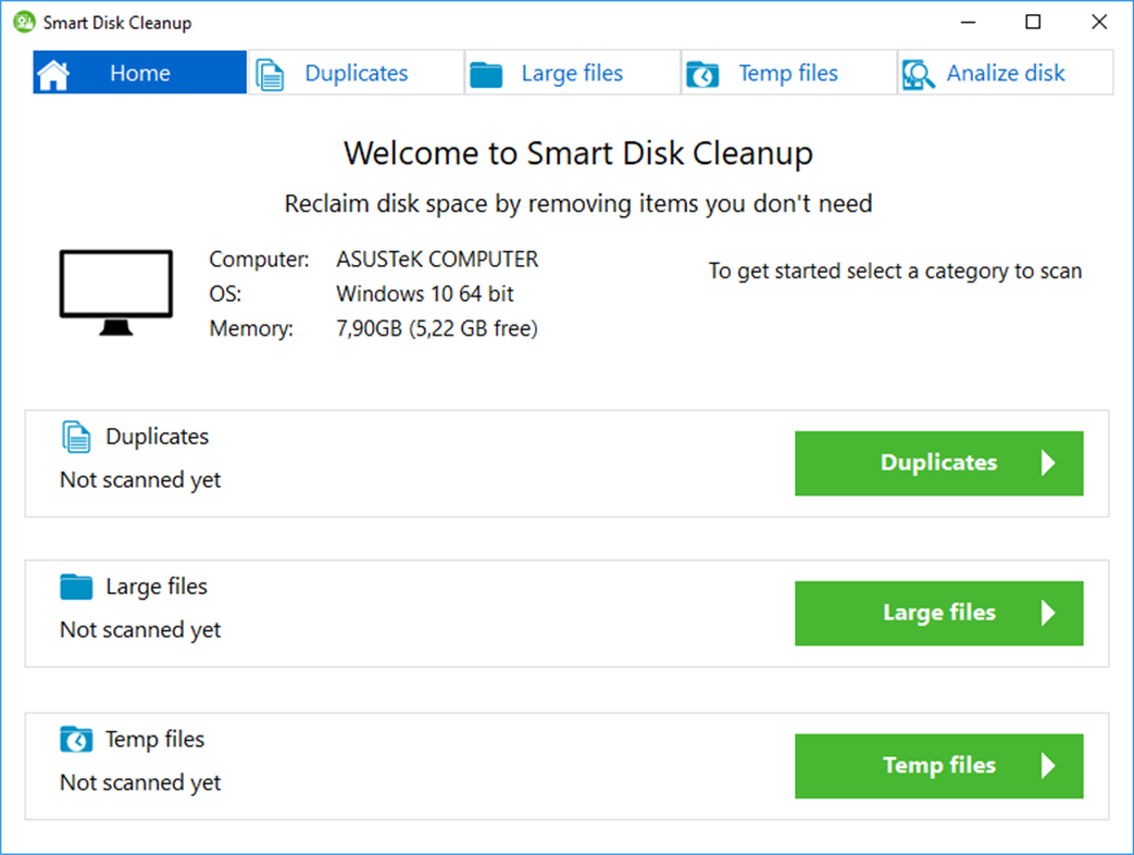 #1. Smart Disk Cleanup (Windows) By: Smart PC Solutions