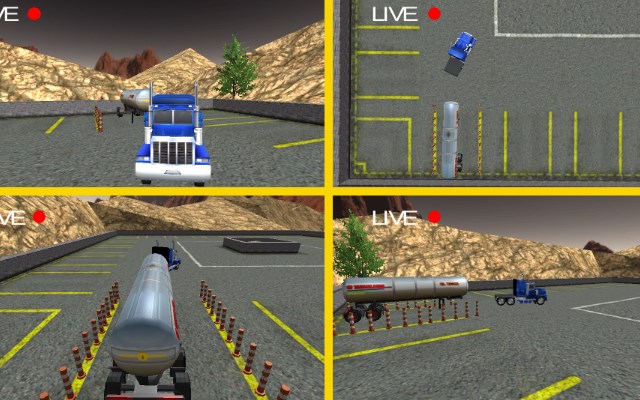 Oil Tanker Transporter Truck Game
