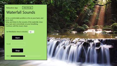 Waterfall Sounds Screenshots 1