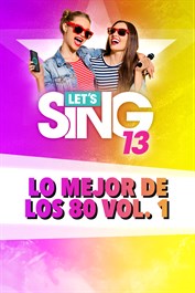 Let's Sing 13 - Lo mejor de los 80 Vol. 1 Song Pack