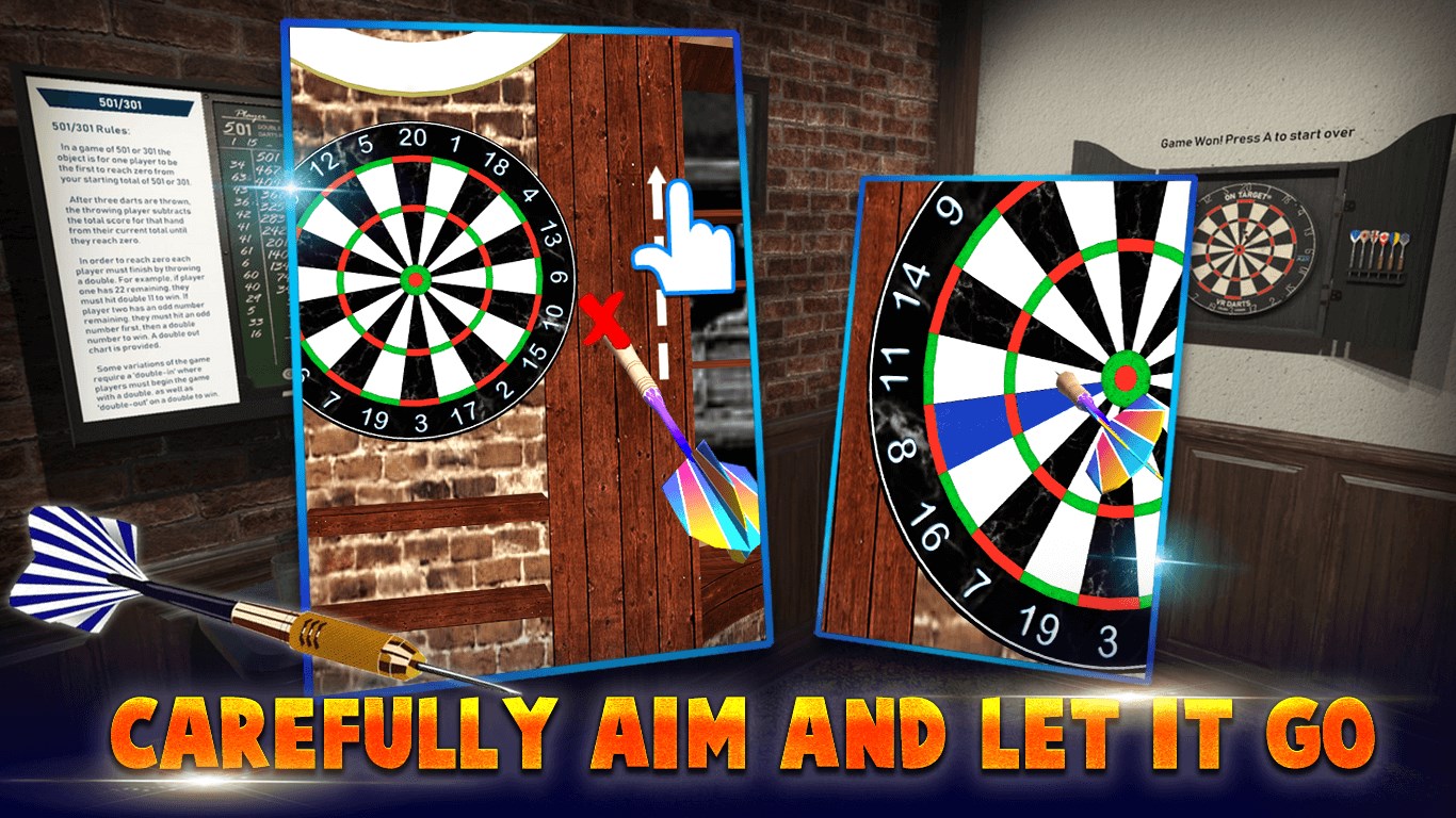 Captura de Pantalla 1 3D Darts: Crazy Darts Player windows