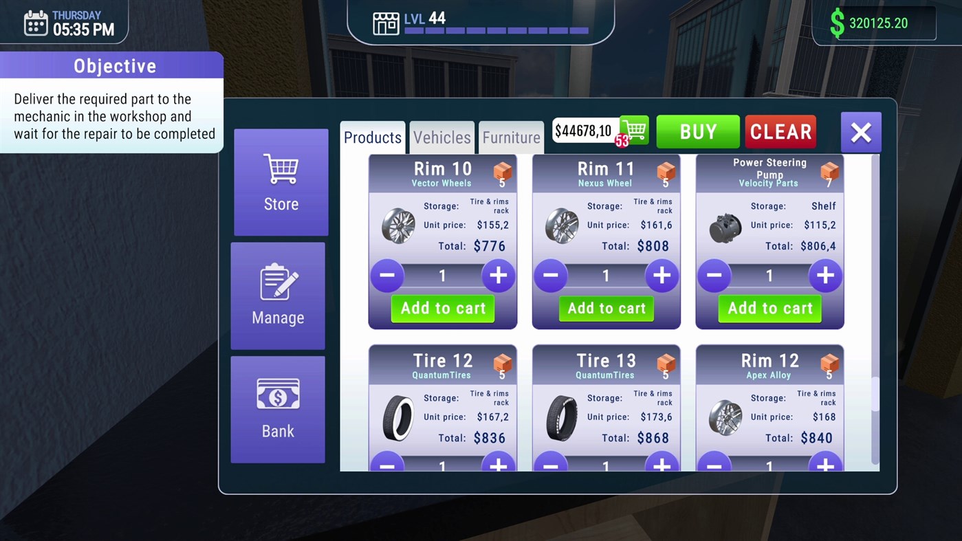 #3. Car Mechanic Shop Simulator (Windows) بواسطة: PlayWay S.A.