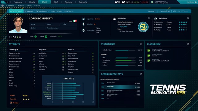 Tennis Manager 2021 screenshot 1