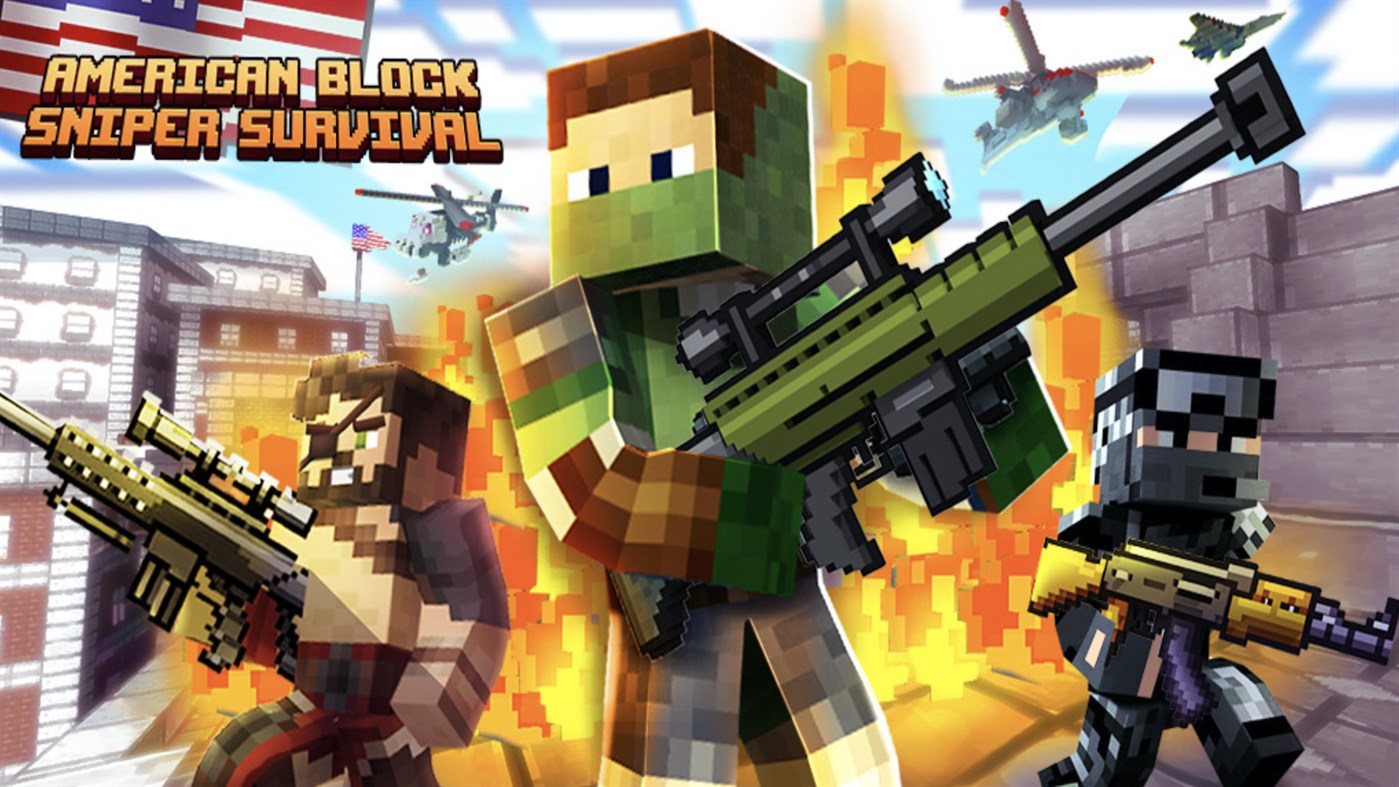 #1. American Block Sniper Survival (Windows) โดย: Aeria Canada Studio, Inc.