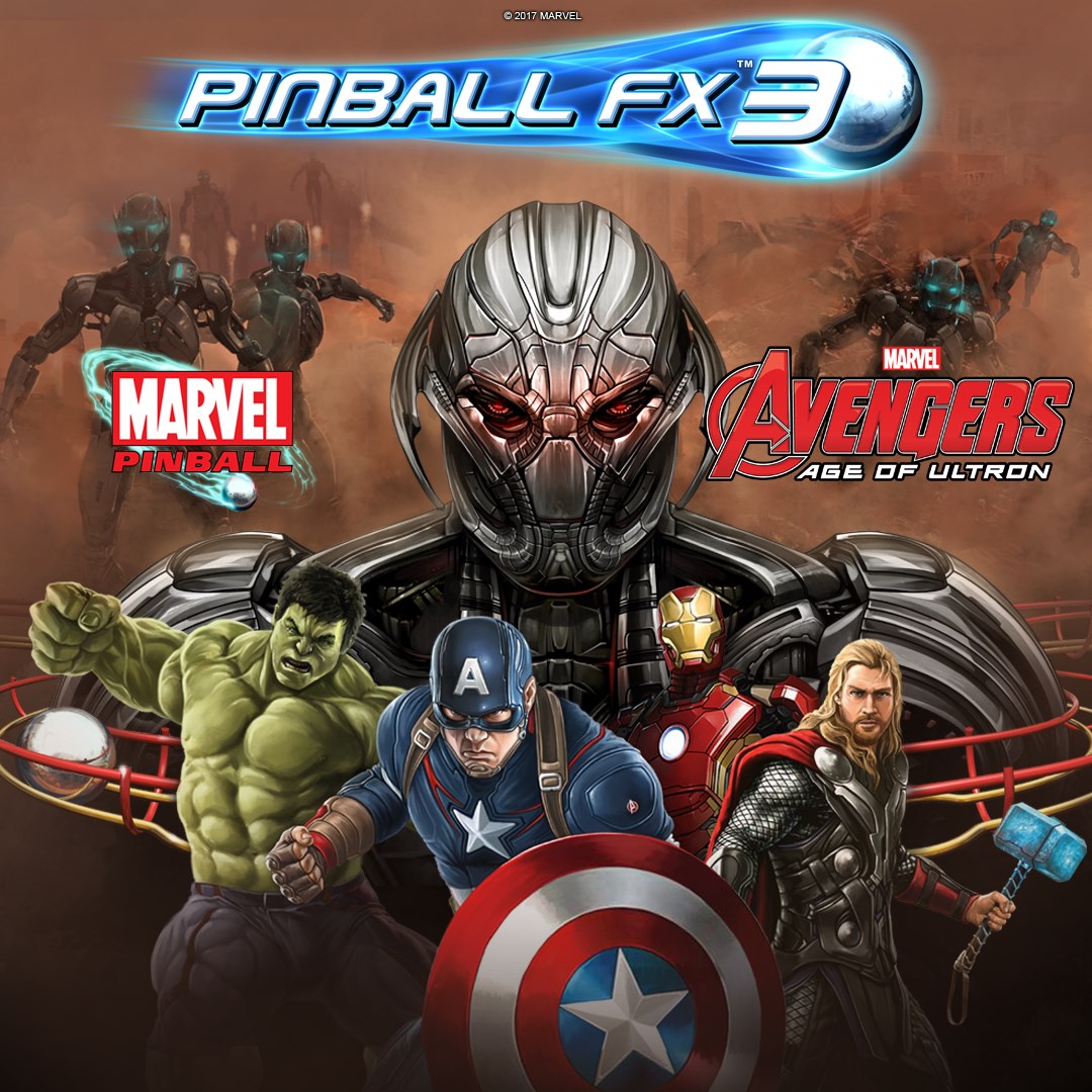 Pinball FX3 Marvel's Avengers Age of Ultron Official game in the