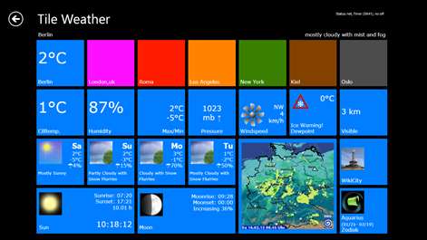 Tile Weather Screenshots 1