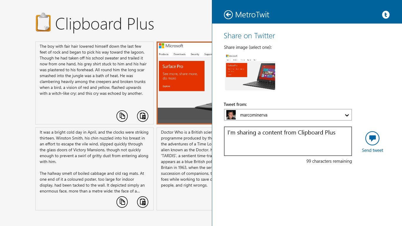 Clipboard Plus for Windows 10