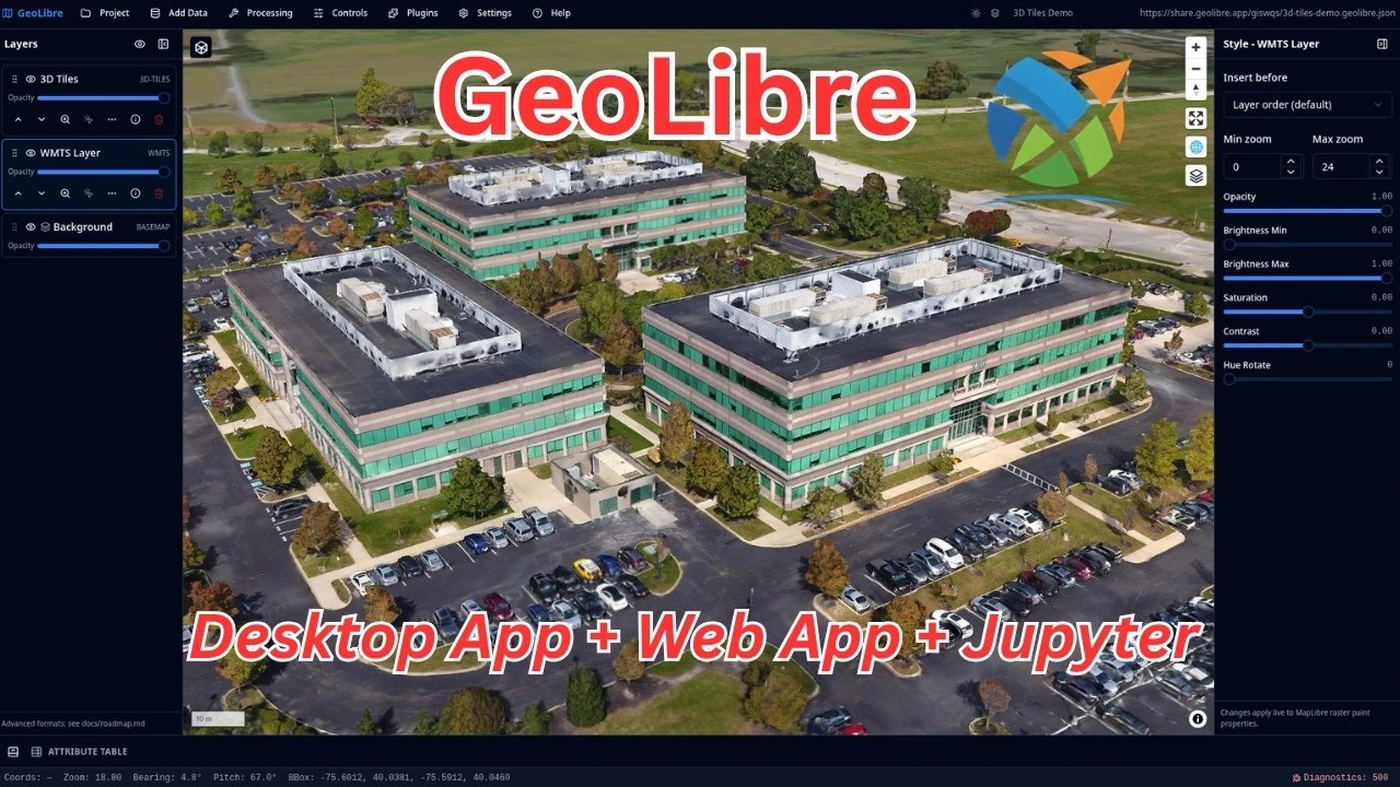 GeoLibre screenshot