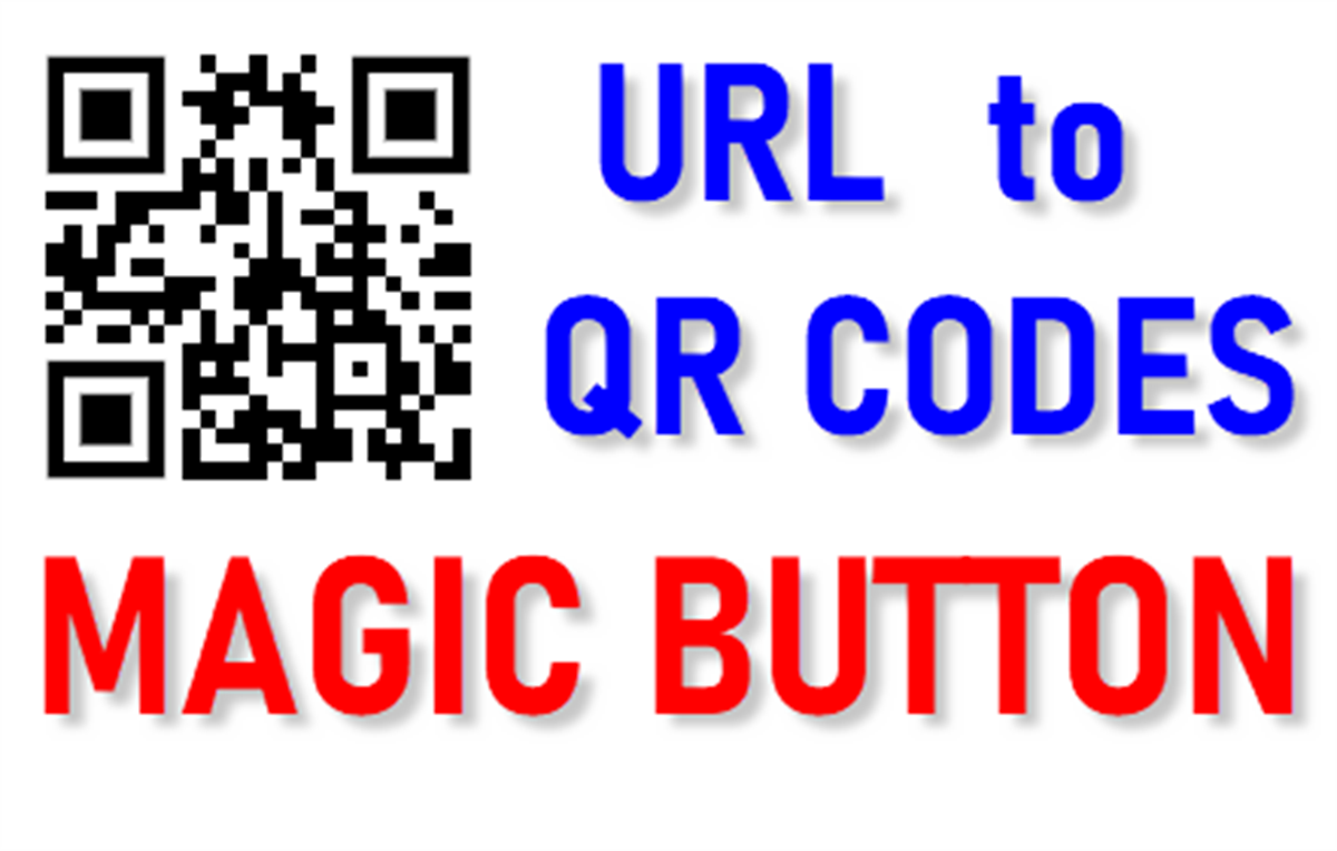 URL to QR Code Magic Button
