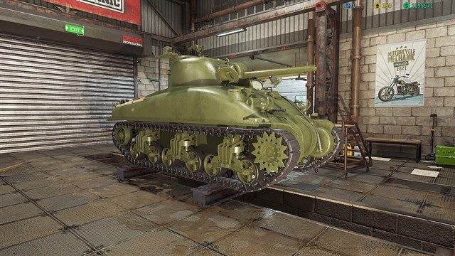 Tank Mechanic Simulator Reinforced - Shermans DLC screenshot 3