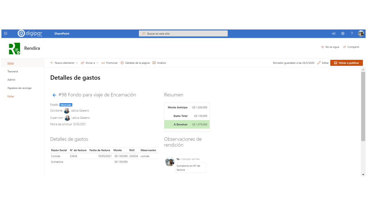 Snapshot 3 of Rendira