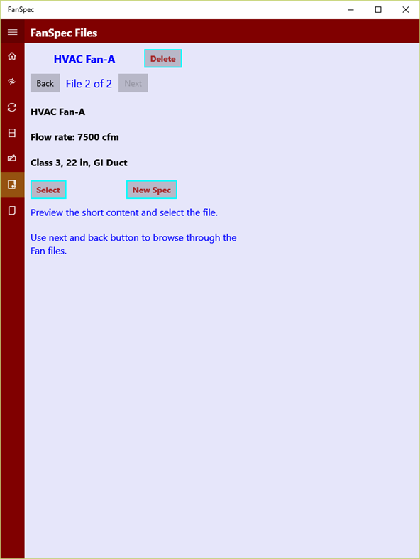 #7. Fan Spec Performance-UWP (Windows) Podle: Kaup Shenoy Associates
