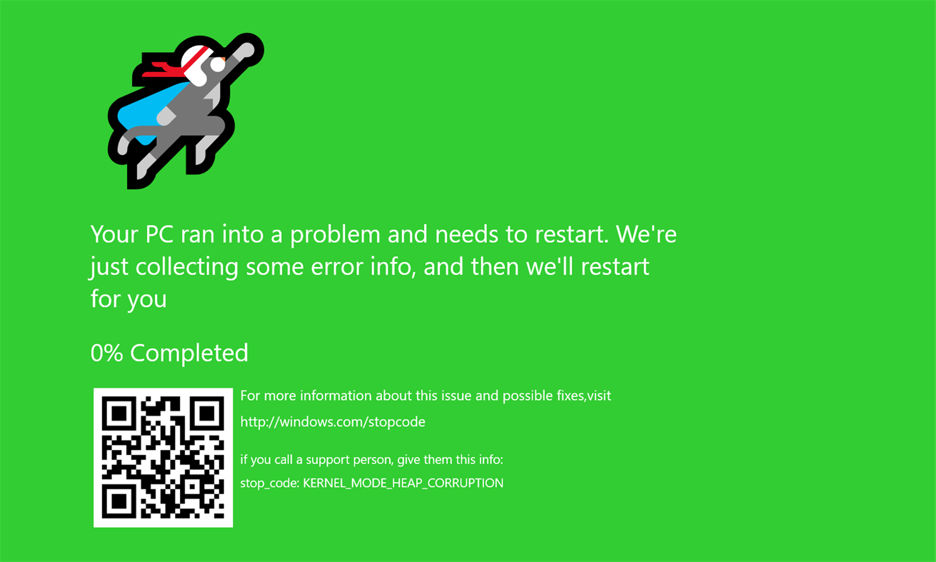 #4. BSOD Simulator (Windows) Bởi: 圣地亚戈国际农业集团