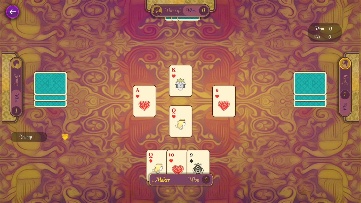 #2. Euchre Card Game (Windows) 게시자: Card Guru Game Studio
