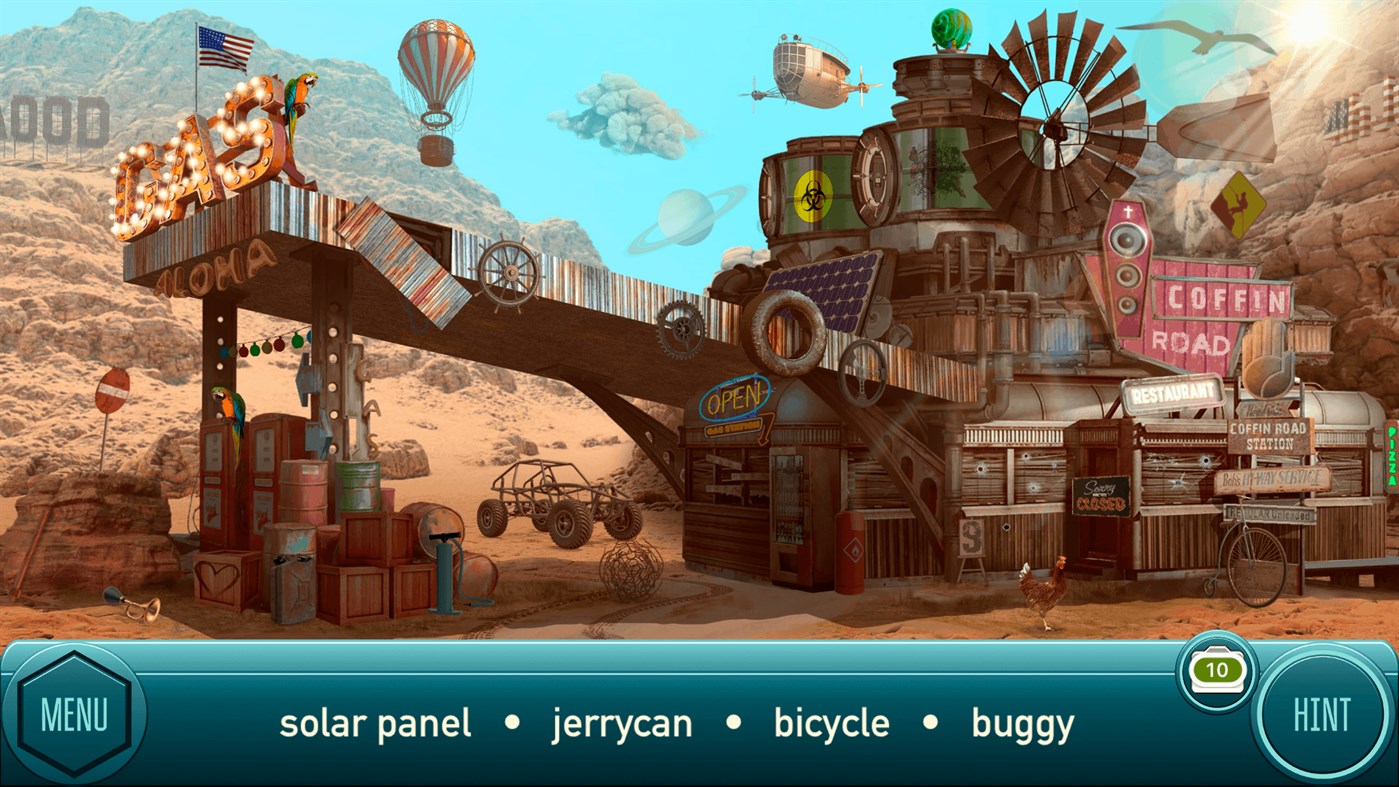 #3. Wild West: Hidden Objects (Windows) 由: Crisp App Studio