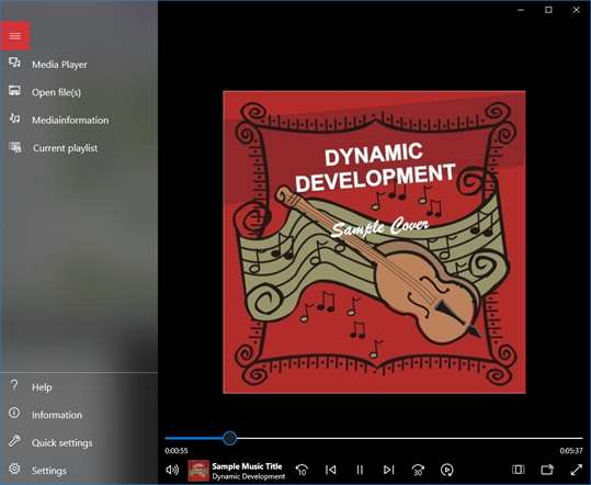 Real Pure MediaPlayer [Dynamic System] screenshot 7