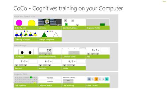 Cognitive Training screenshot 1