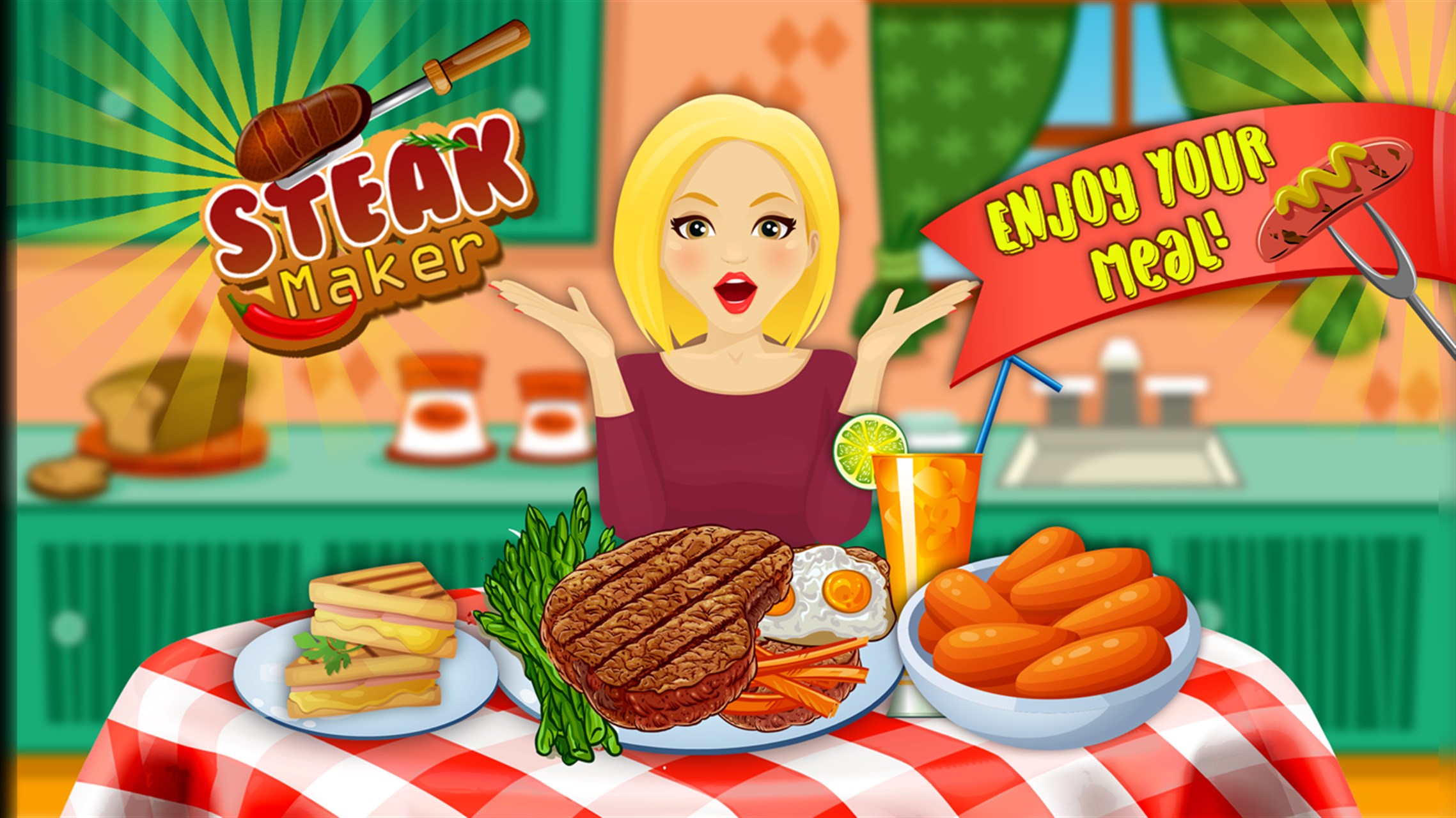 Steak Maker-little Chef Cooking Game — бесплатно скачайте и играйте в  Windows | Microsoft Store