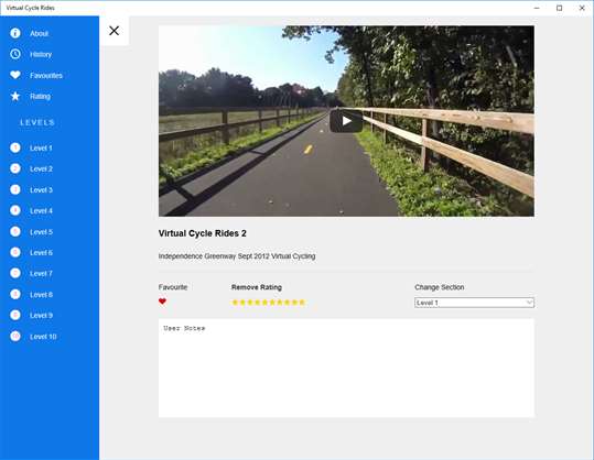 Virtual Cycle Rides screenshot 3