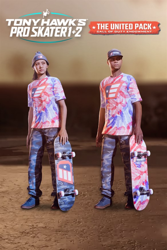 Tony Hawk’s Pro Skater 1 + 2 - The United Pack Xbox Series X|S and Xbox One cover art