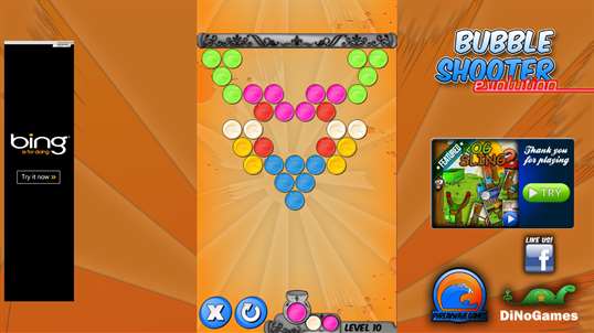 Bubble Shooter Evolution screenshot 1