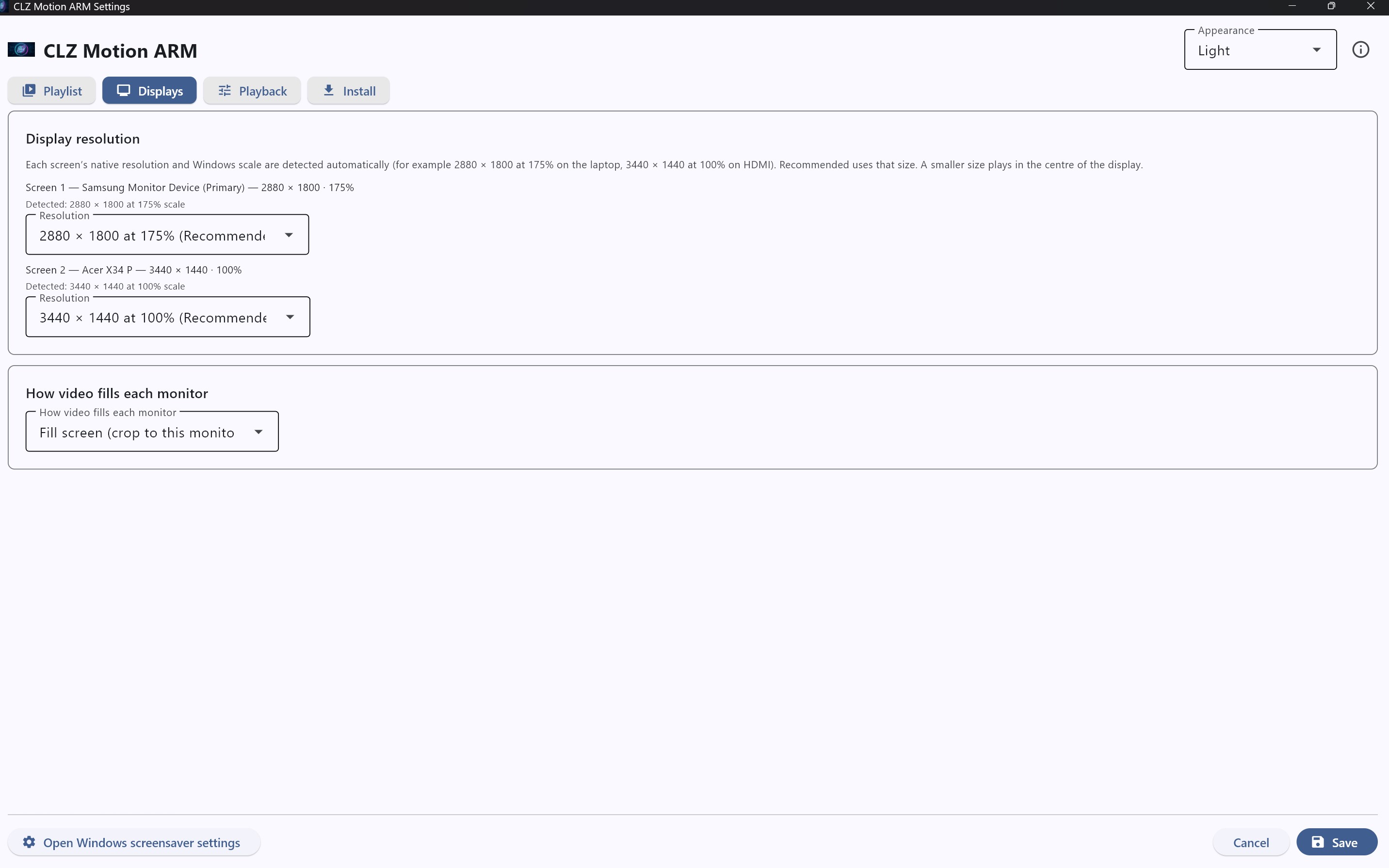 CLZ Motion screenshot
