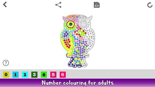 Circle Art Color By Number - Adult Coloring Book screenshot 2
