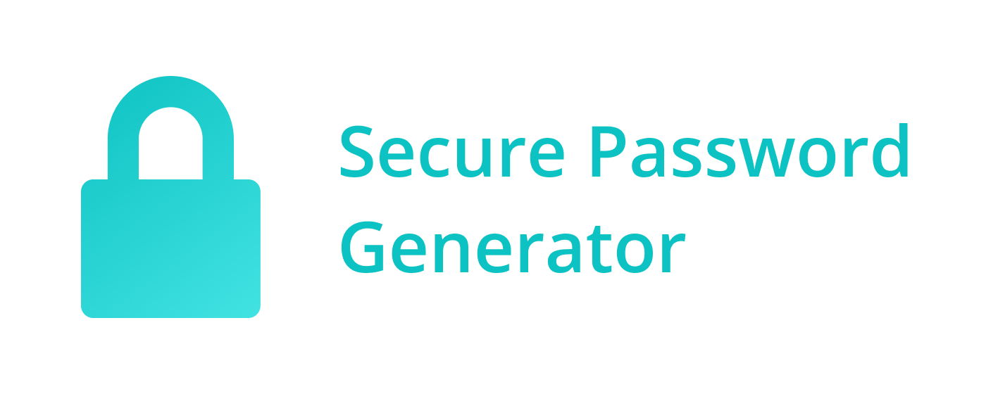 Secure Password Generator marquee promo image