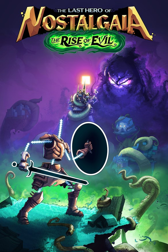 The Last Hero of Nostalgaia - The Rise of Evil DLC Xbox Series X|S and Xbox One cover art