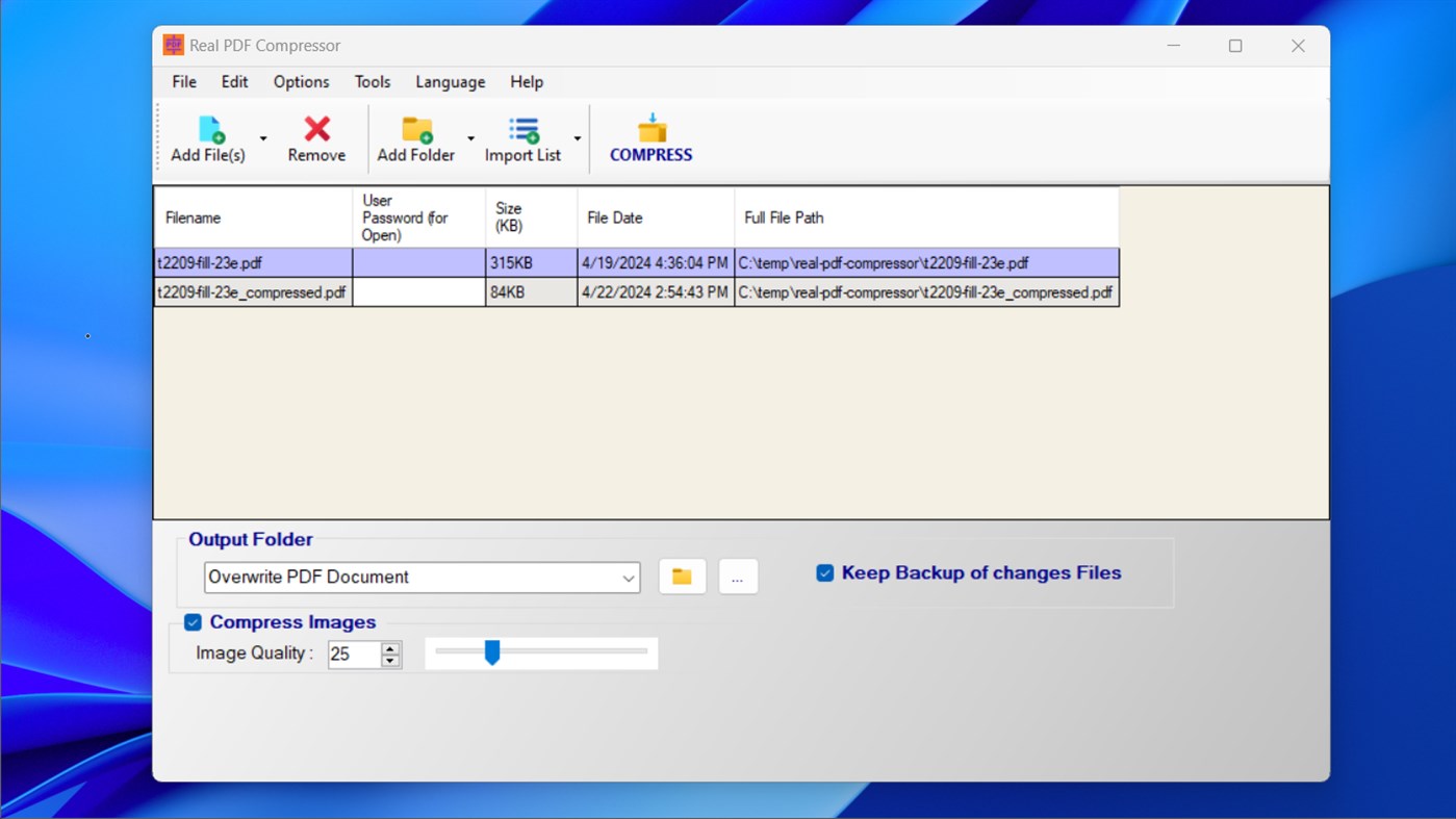 #2. Real PDF Compressor (Windows) Av: Xiaoya Lab