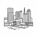 California City HD Wallpaper Homepage icon