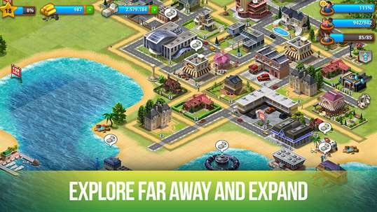 Paradise City Island Sim screenshot 4