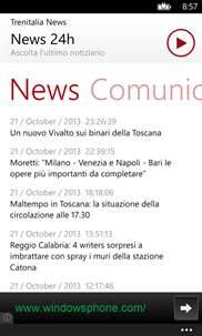 Trenitalia News screenshot 1