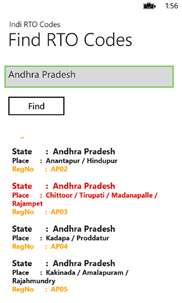 Indi RTO Codes screenshot 1