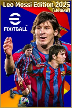 Cover poster for eFootball™: Leo Messi Edition 2025 [Deluxe]