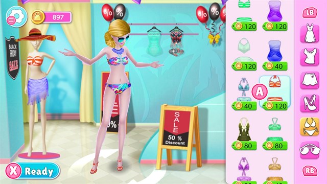 Shopping Mall Girl: Summer Time screenshot 1