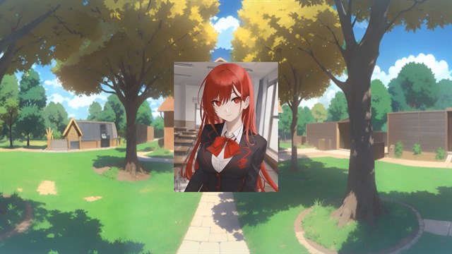 Anime Poly Puzzle - School Trouble screenshot 1