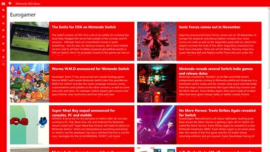 Nintendo RSS News screenshot 3