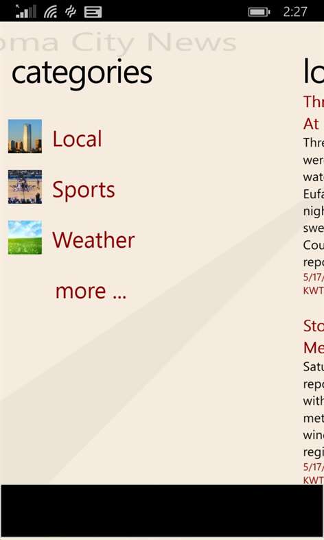 Oklahoma City News Screenshots 2