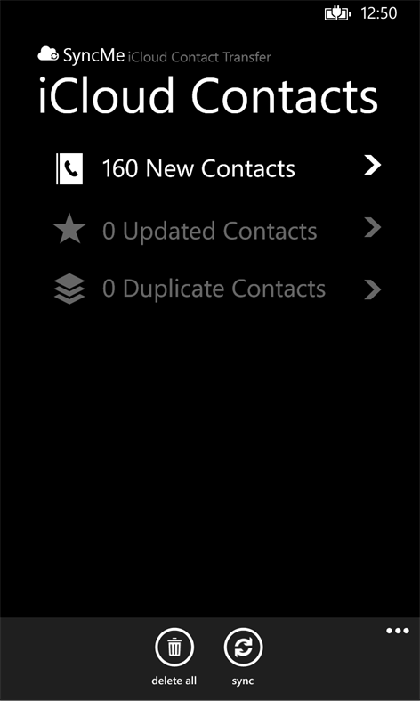 SyncMe iOS Contacts Screenshots 2